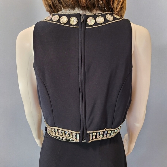 NOX apparel 2 piece formal beaded dress - L.   M - Picture 6 of 11